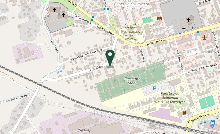 Mapa dojazdu do biura - Brzostków 9/11, 37-500 Jarosław